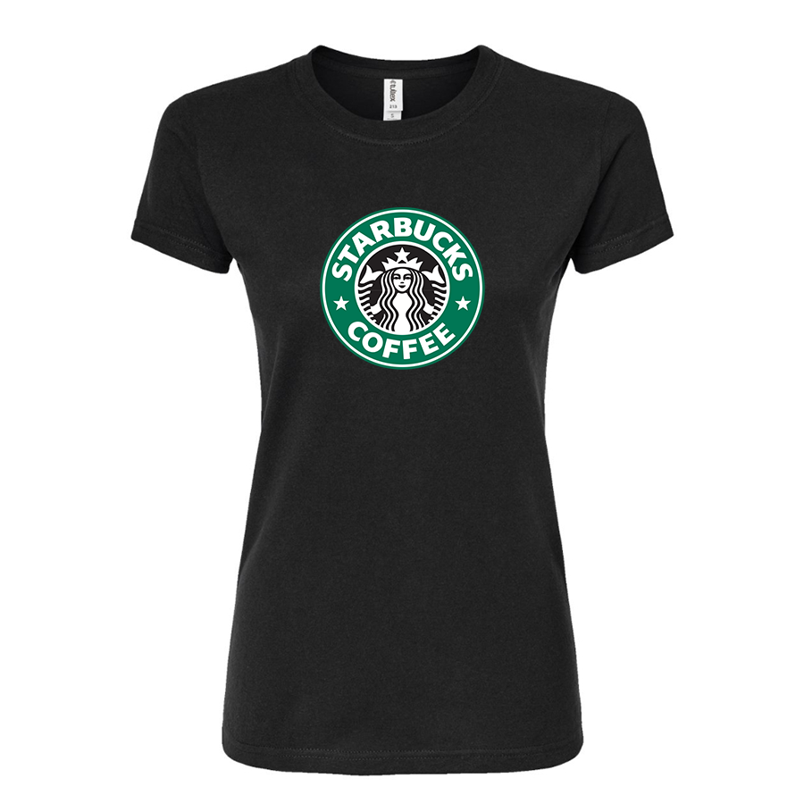 Women’s Starbucks Coffee Round Neck T-Shirt