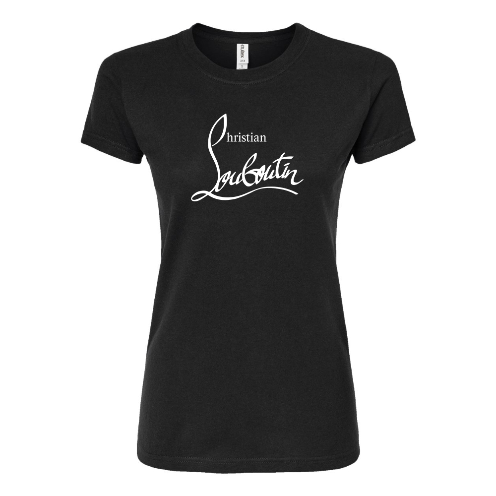 Women's Christian Louboutin Round Neck T-Shirt