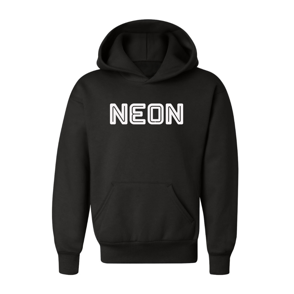 Youth Neon Logo Pullover Hoodie