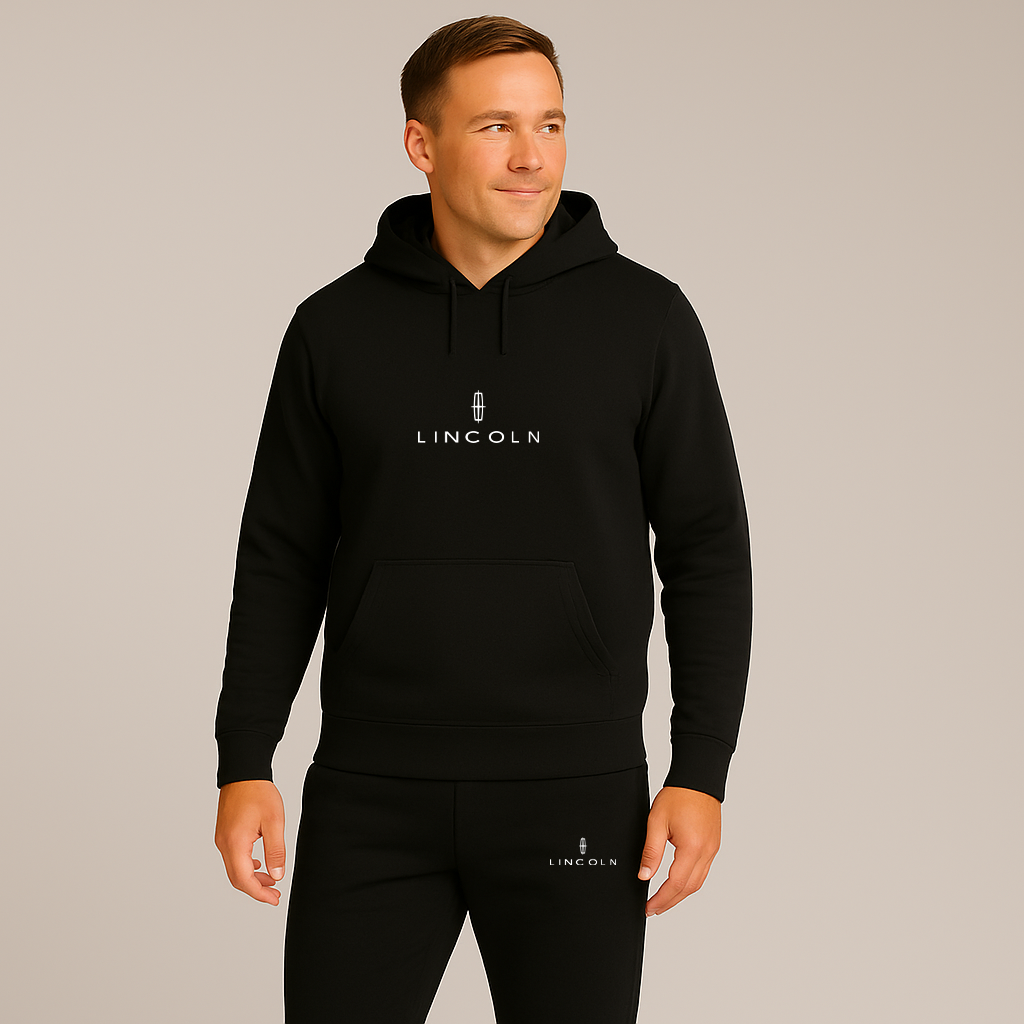 Men’s Lincoln Car Hoodie Joggers Set