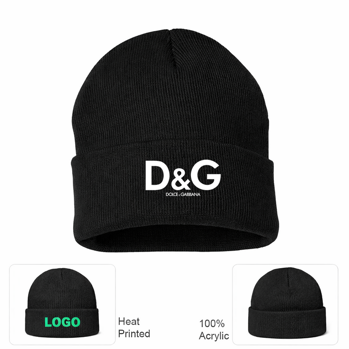 Dolce and Gabbana Cuffed Beanie Hat