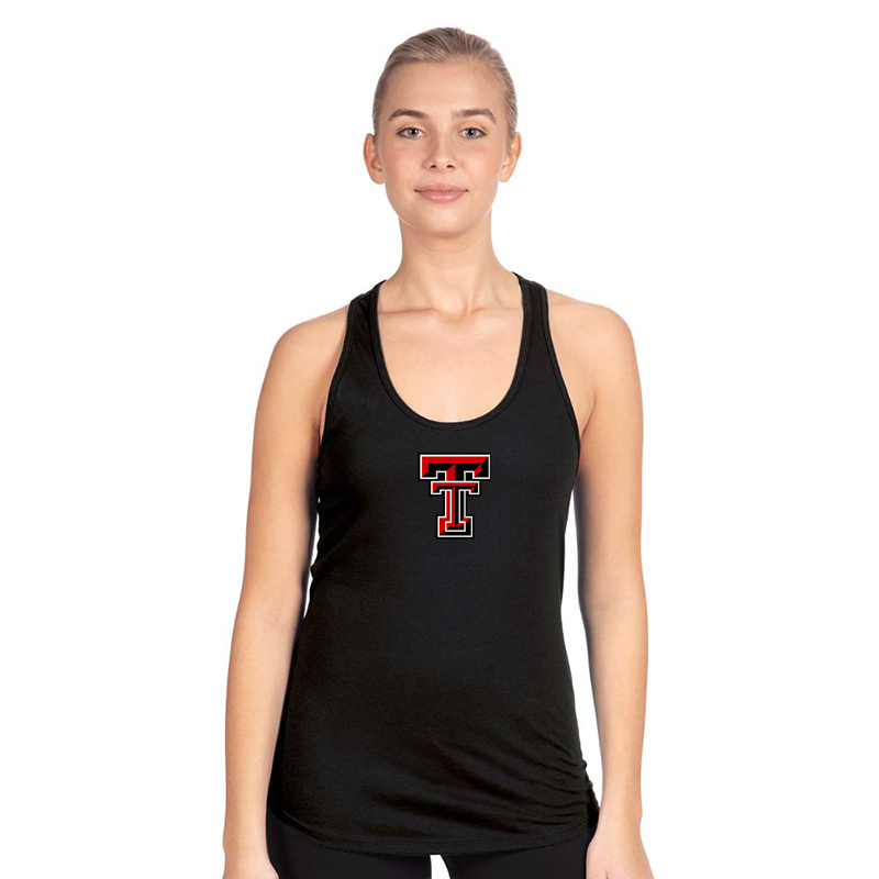 Women's Texas Tech Red Raiders  Next Level Ideal Racerback Tank