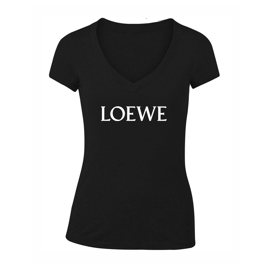 Women's Loewe V-Neck T-Shirt