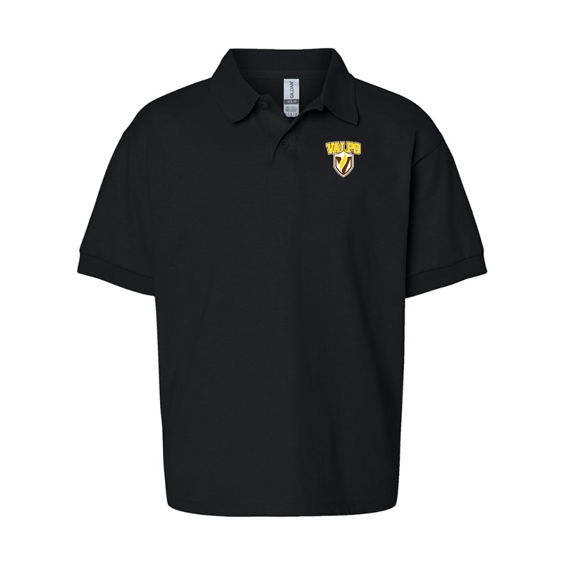 Youth Valparaiso Crusaders Gildan Dry Blend Jersey Polo