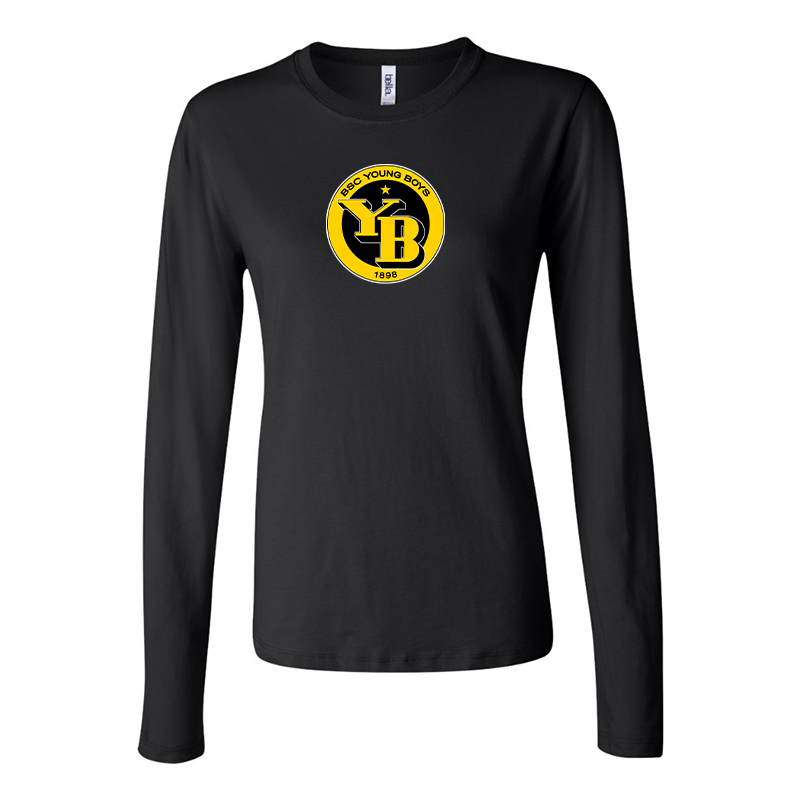 BELLA CANVAS Women’s Young Boys Soccer Jersey Long Sleeve Tee