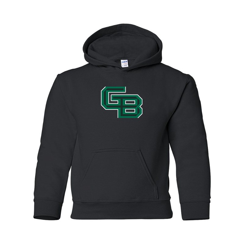 Youth Wisconsin Green Bay Phoenix Gildan Heavy Blend  Hooded Sweatshirt