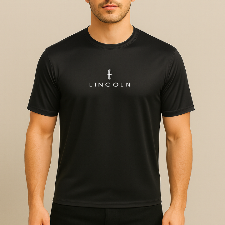 Men’s Lincoln Car Polyester T-Shirt