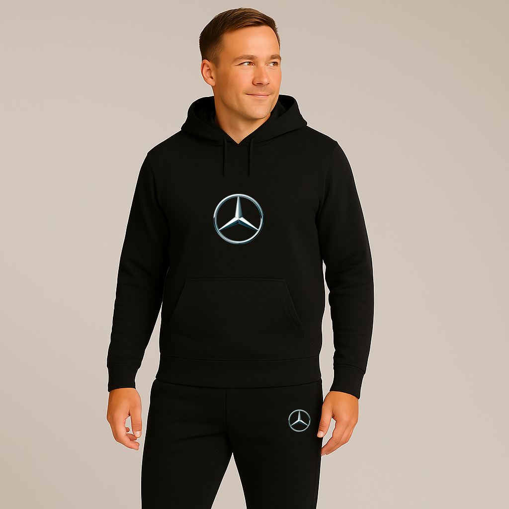 Men's Mercedes-Benz New Car Hoodie Joggers Set