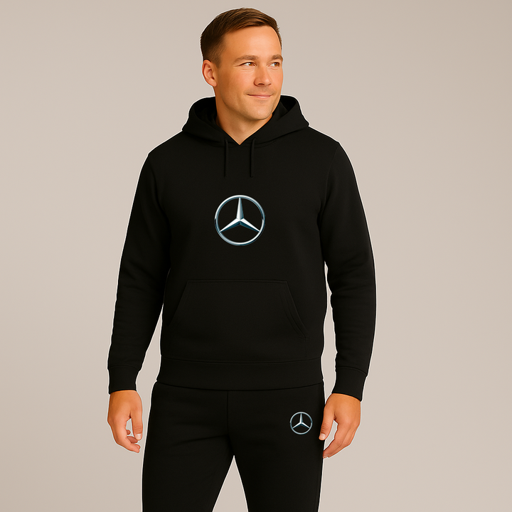 Men's Mercedes-Benz New Car Hoodie Joggers Set