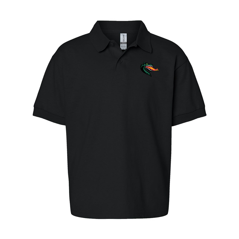 Youth UAB Blazers Gildan Dry Blend Jersey Polo