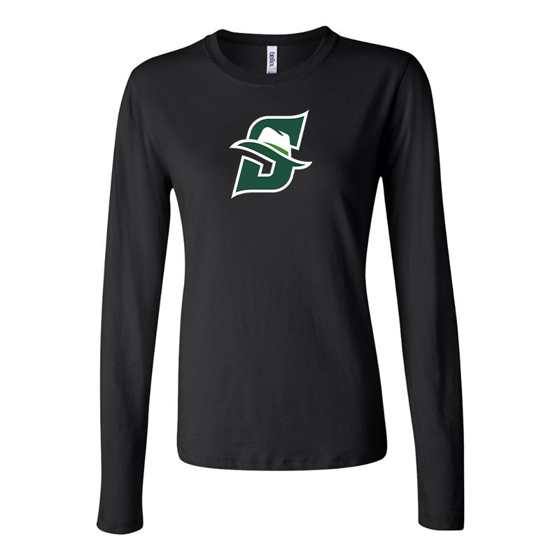 BELLA CANVAS Women’s  Stetson Hatters Jersey Long Sleeve Tee