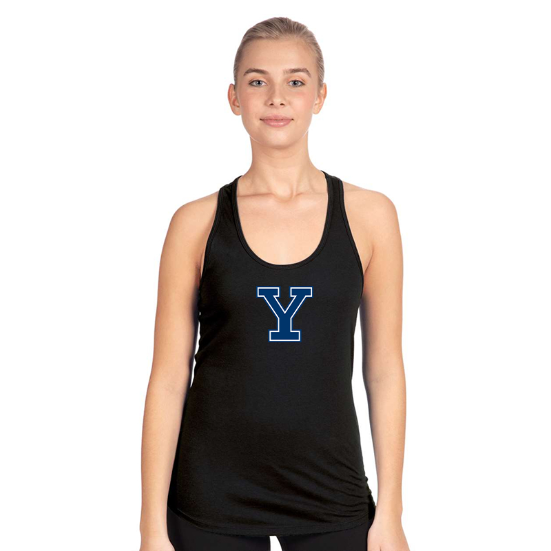 Women's Yale Bulldogs Next Level Ideal Racerback Tank