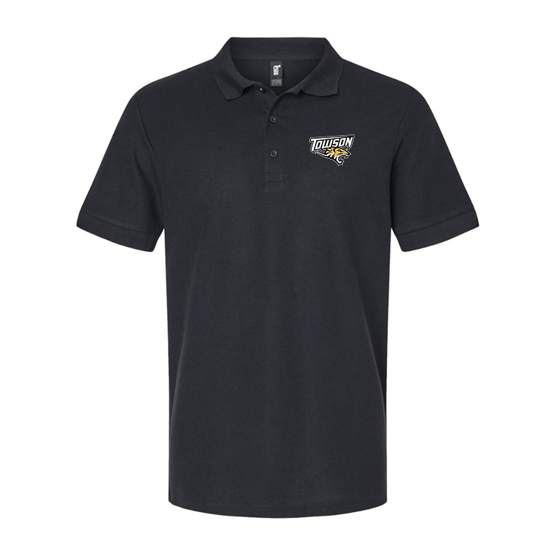Men's Towson Tigers Gildan Hammer Pique Polo