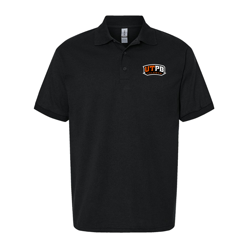 Men's UTPB Falcons Gildan Dry Blend Jersey Polo