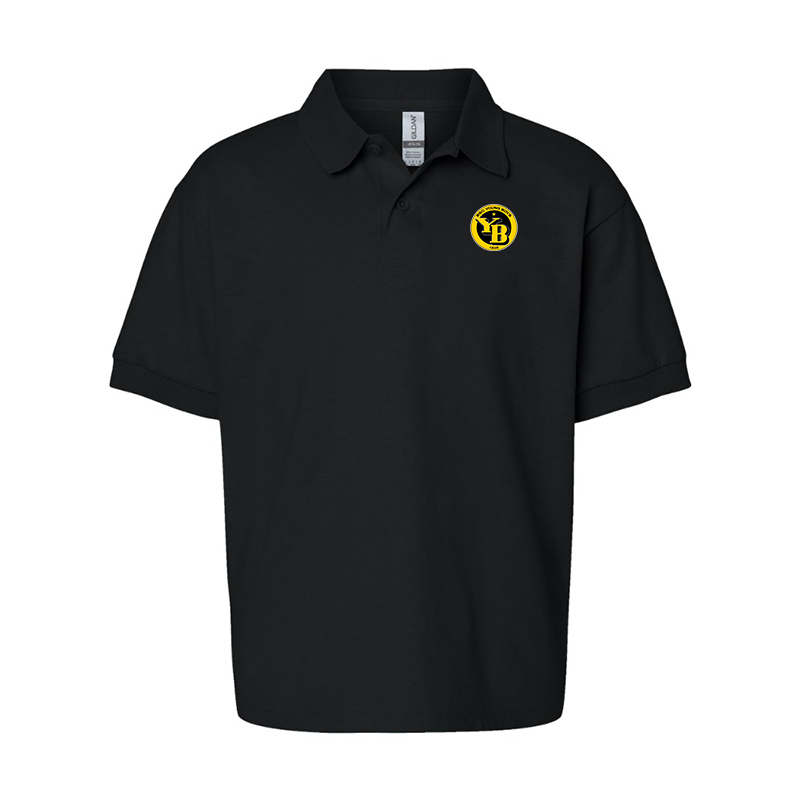 Men's Young Boys Soccer Gildan Dry Blend Jersey Polo