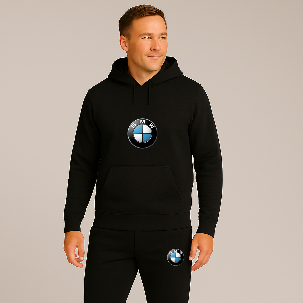 Men’s BMW Car Hoodie Joggers Set