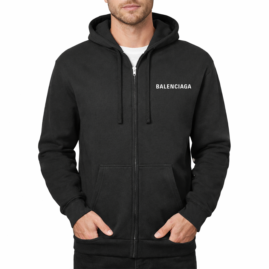Men's Balenciaga Zipper Hoodie