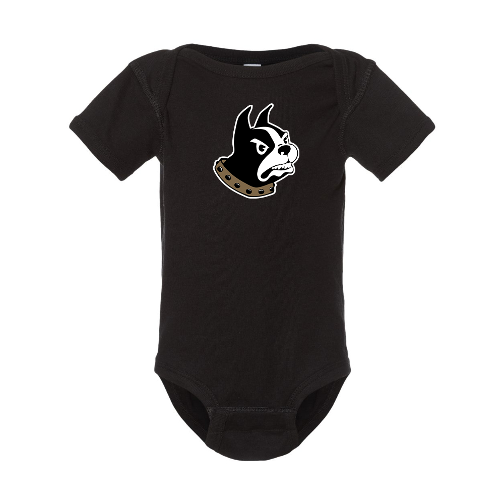 Wofford Terriers   Rabbit Skins Infant Baby Rib Bodysuit