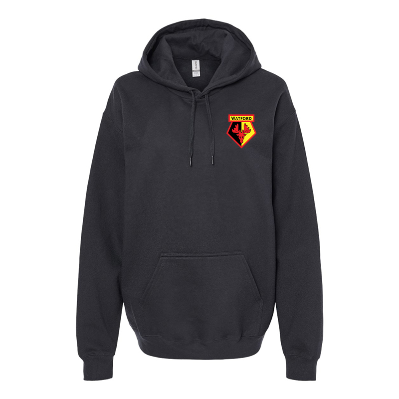 Men's Watford Soccer  Softstyle Midweight Hooded Sweatshirt