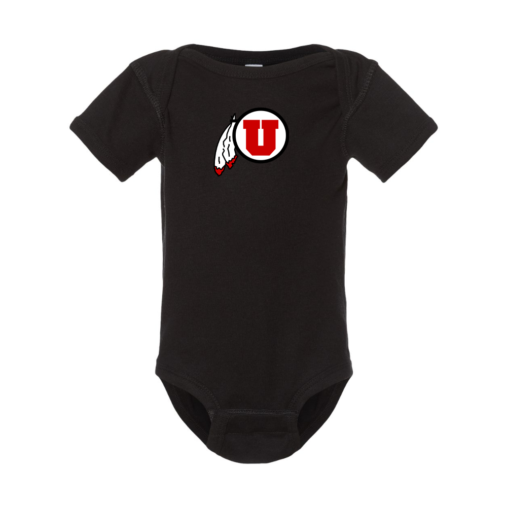 Utah Utes Rabbit Skins Infant Baby Rib Bodysuit