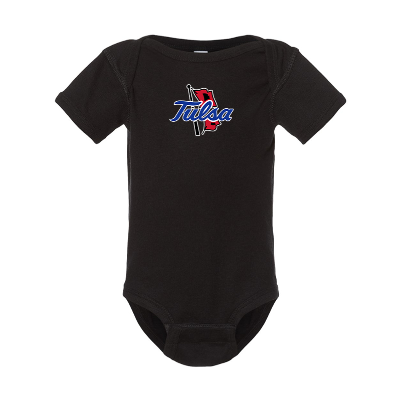 Tulsa Golden Hurricane  Rabbit Skins Infant Baby Rib Bodysuit