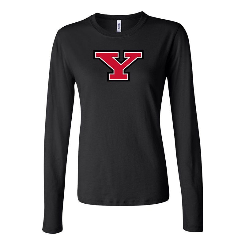 BELLA CANVAS Women’s Youngstown State Penguins Jersey Long Sleeve Tee