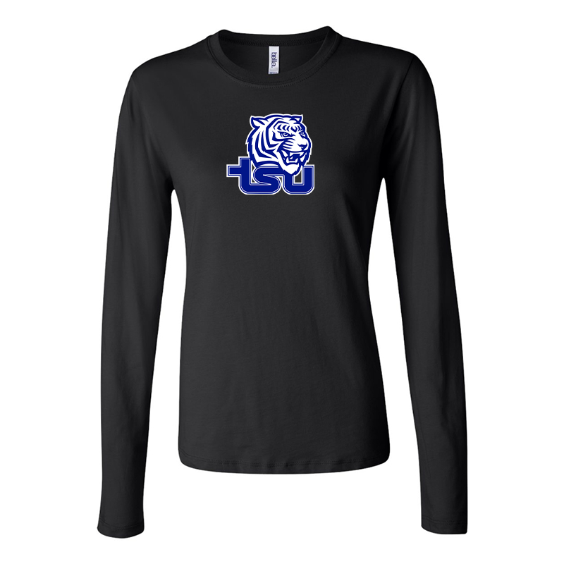 BELLA CANVAS Women’s Tennessee State Tigers Jersey Long Sleeve Tee