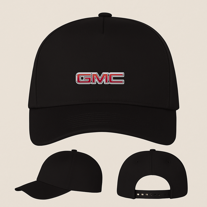 GMC Car Five Panel Twill Snapback Cap