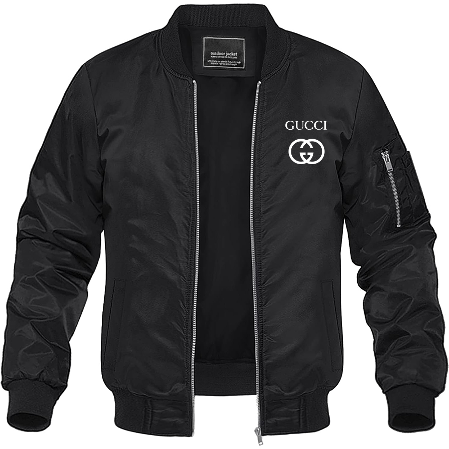 Men's Gucci Lightweight Bomber Jacket Windbreaker Softshell Varsity Jacket Coat