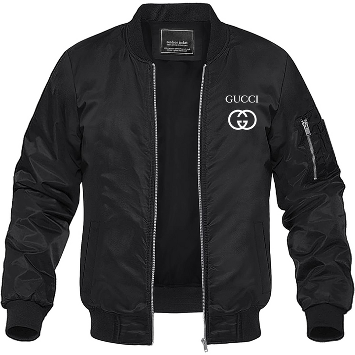 Men's Gucci Lightweight Bomber Jacket Windbreaker Softshell Varsity Jacket Coat