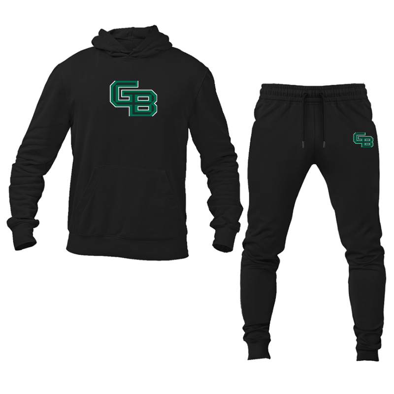 Men's Wisconsin Green Bay Phoenix Hoodie Joggers Set