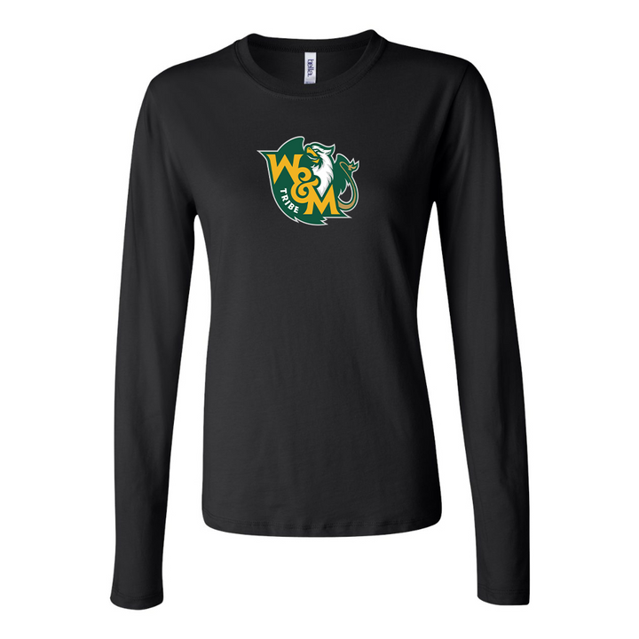 BELLA CANVAS Women’s William and Mary Tribe Jersey Long Sleeve Tee