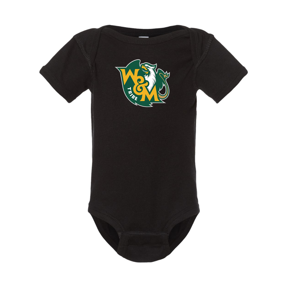 William and Mary Tribe  Rabbit Skins Infant Baby Rib Bodysuit