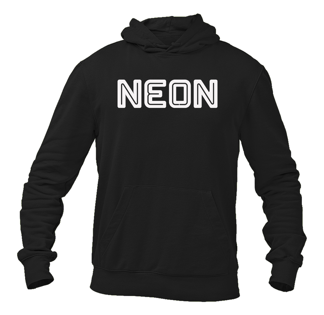 Men's Neon  Logo Pullover Hoodie