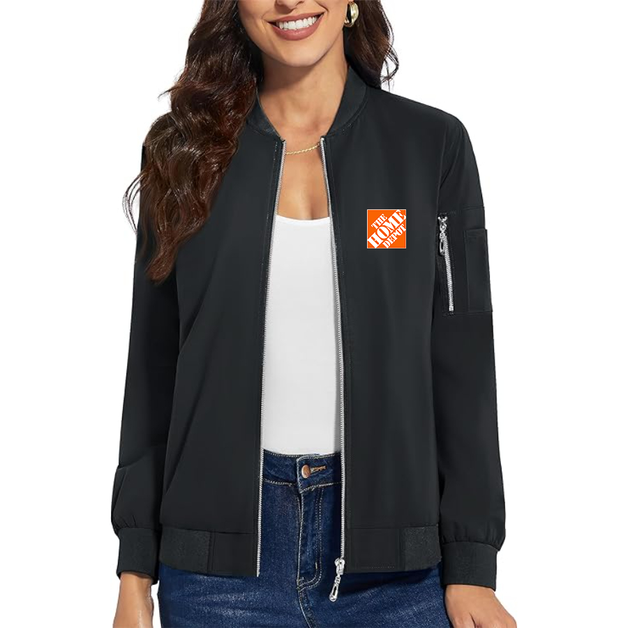 Women's The Home Depot Premium Bomber Jacket Outerwear