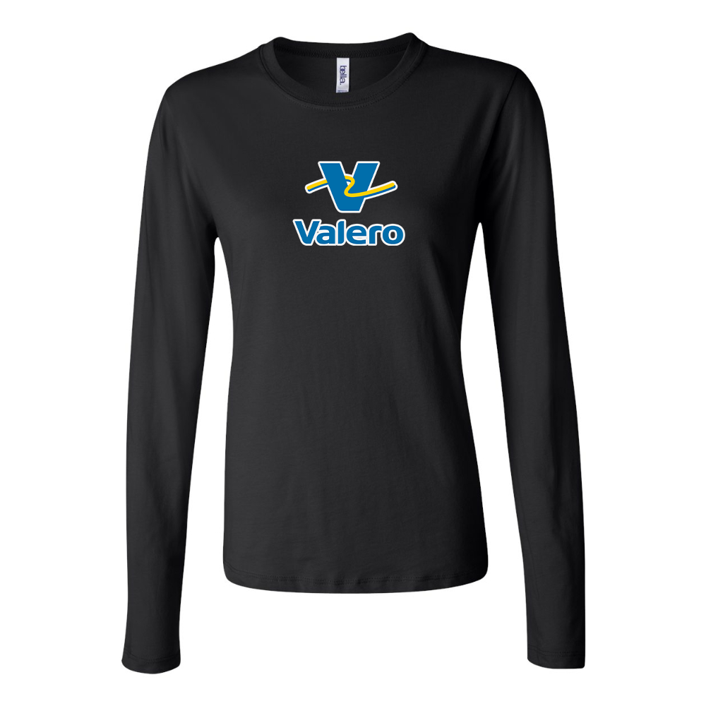 BELLA CANVAS Women’s Valero Gas Station Jersey Long Sleeve Tee