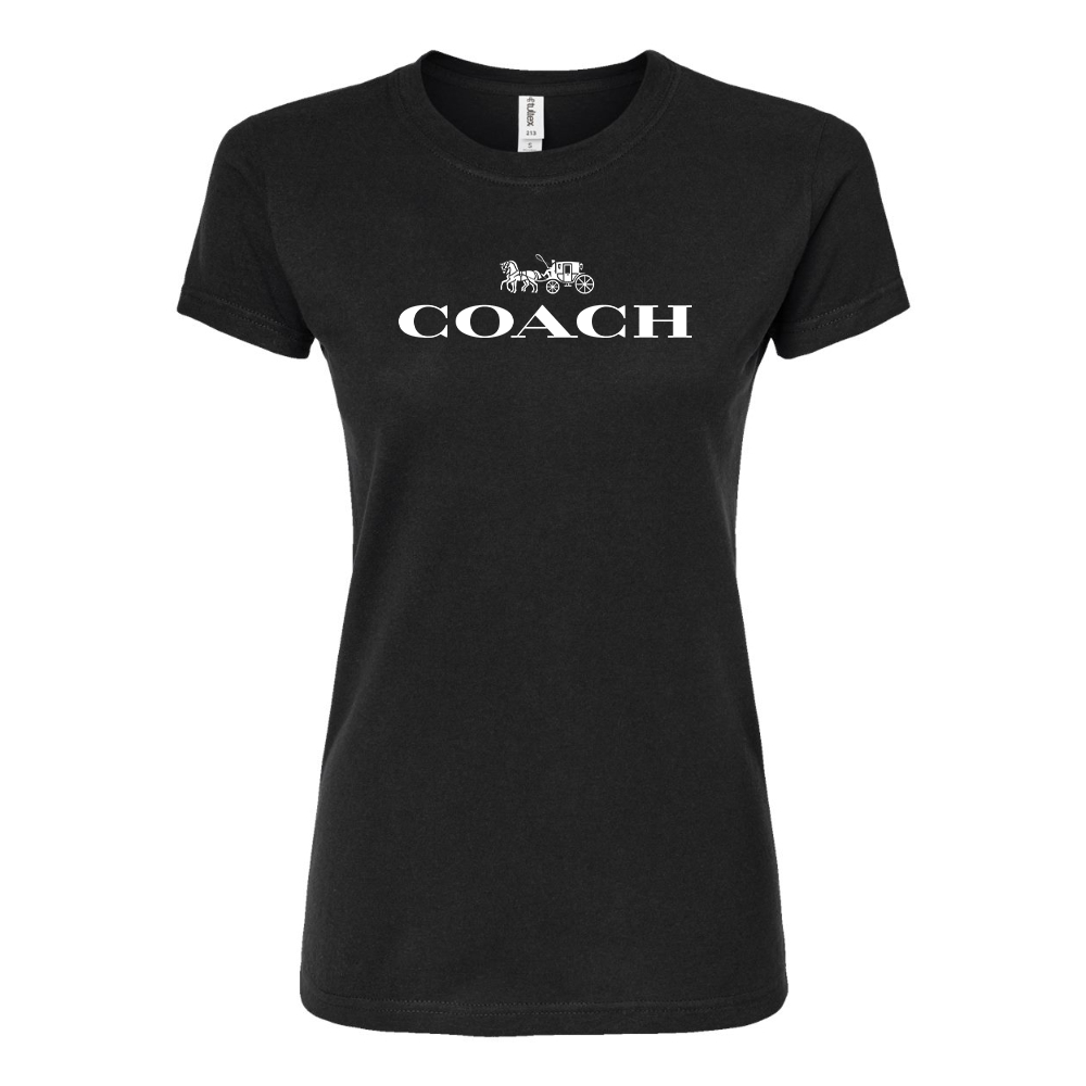 Women's Coach Round Neck T-Shirt