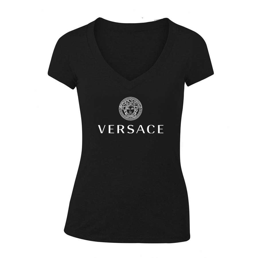 Women's Versace V-Neck T-Shirt
