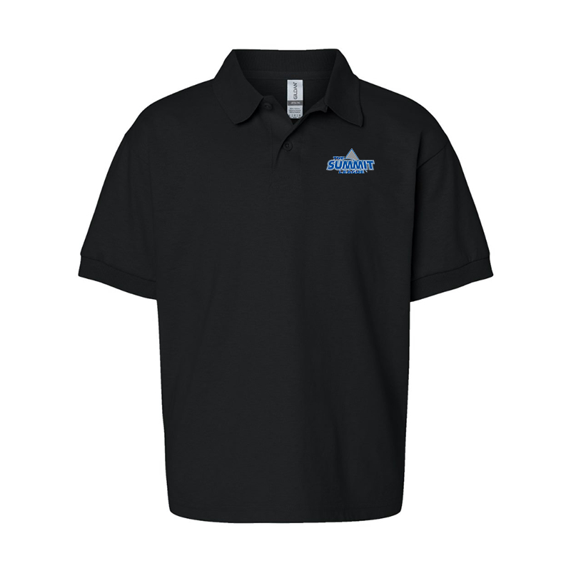 Youth The Summit League Gildan Dry Blend Jersey Polo