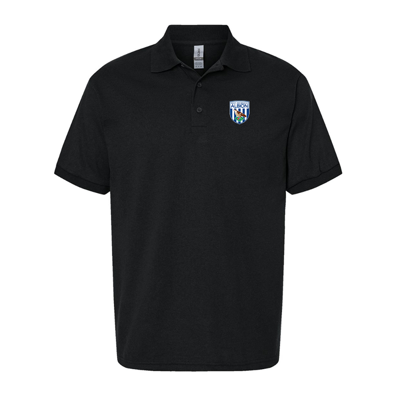 Youth West Bromwich Albion Soccer Gildan Dry Blend Jersey Polo