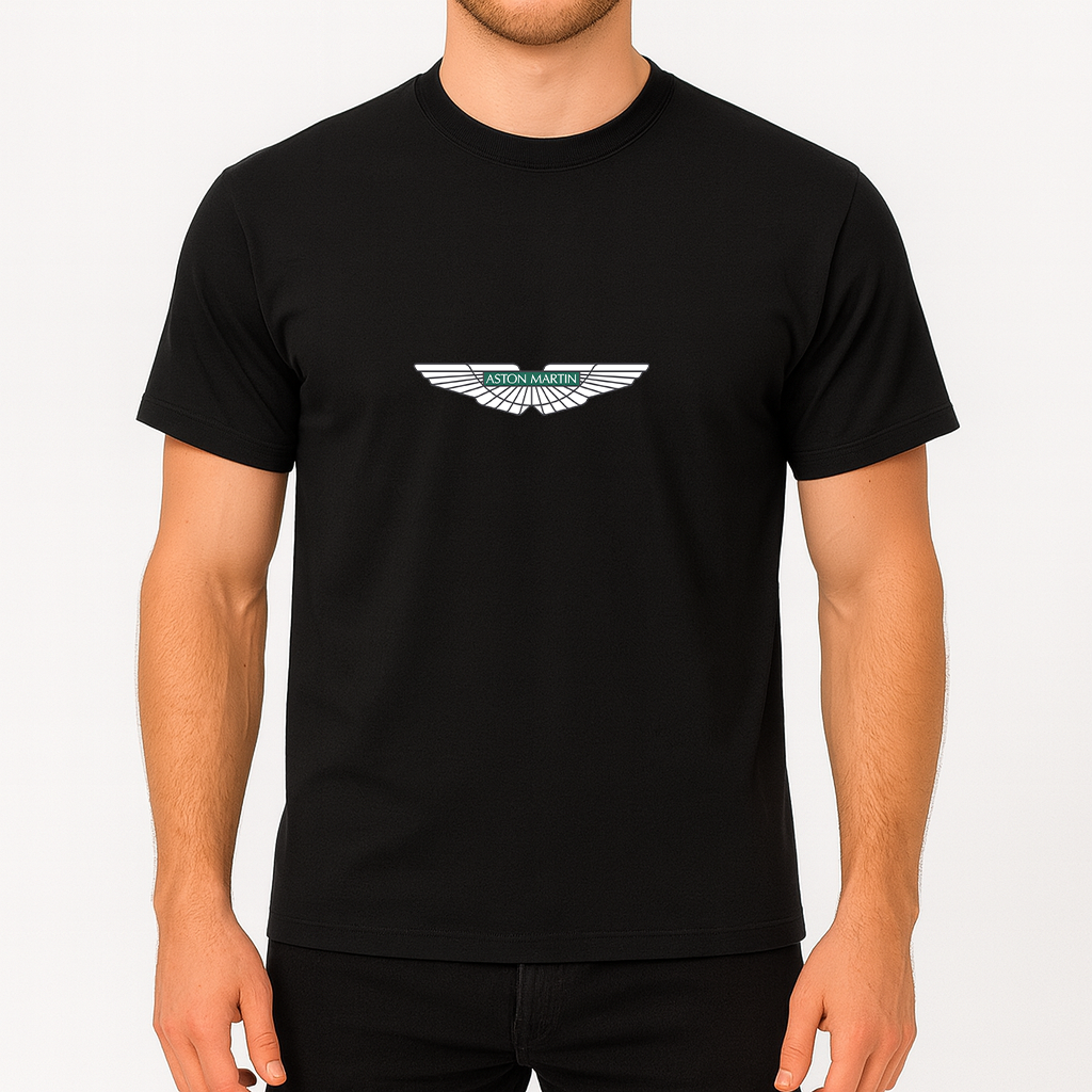 Men's Aston Martin Motorsports Car Cotton T-Shirt