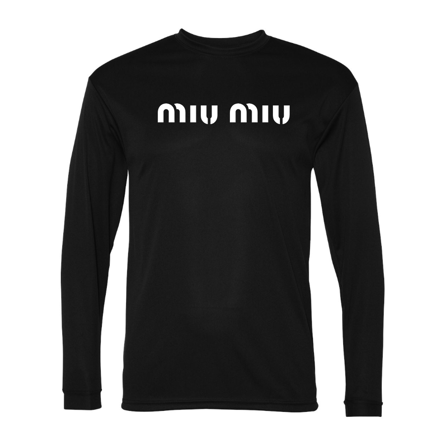 Men's Miu Miu Polyester Long Sleeve T-Shirt