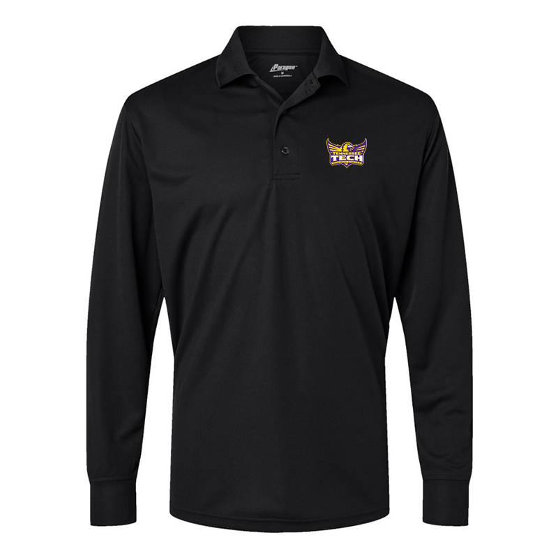 Men's  Tennessee Tech Golden Eagles Paragon Prescott Long Sleeve Polo