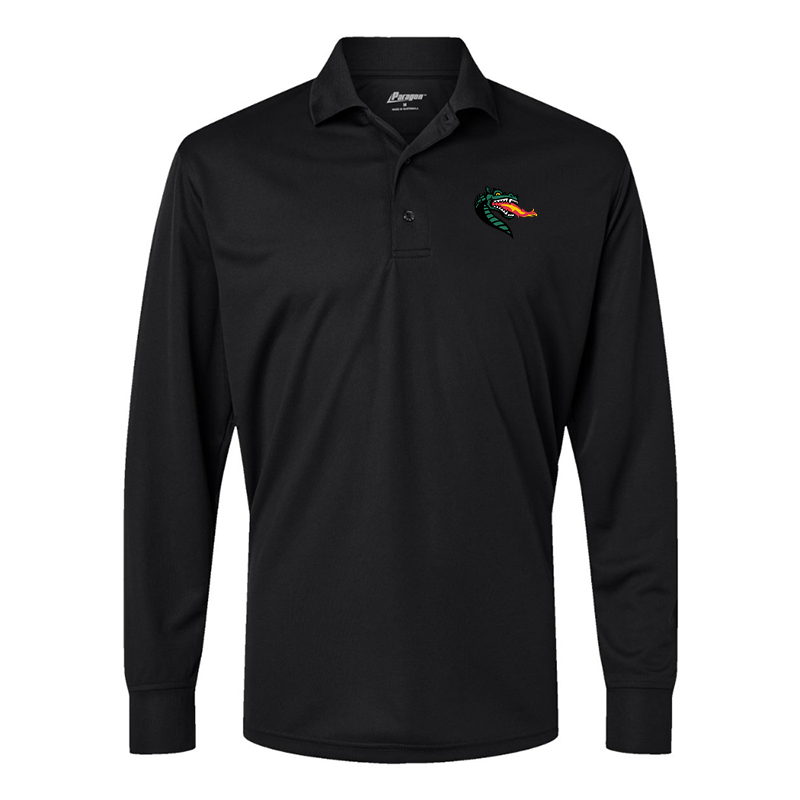 Men's UAB Blazers Paragon Prescott Long Sleeve Polo