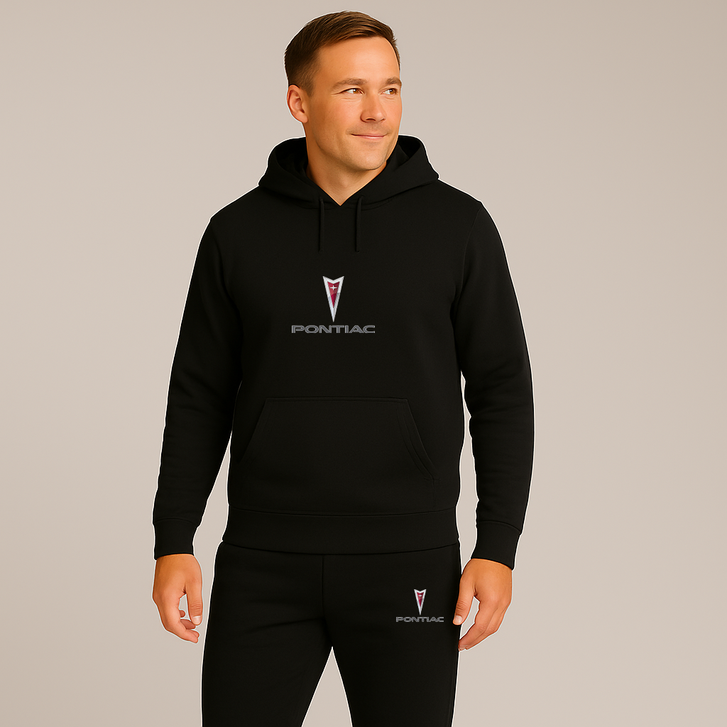 Men’s Pontiac Car Hoodie Joggers Set