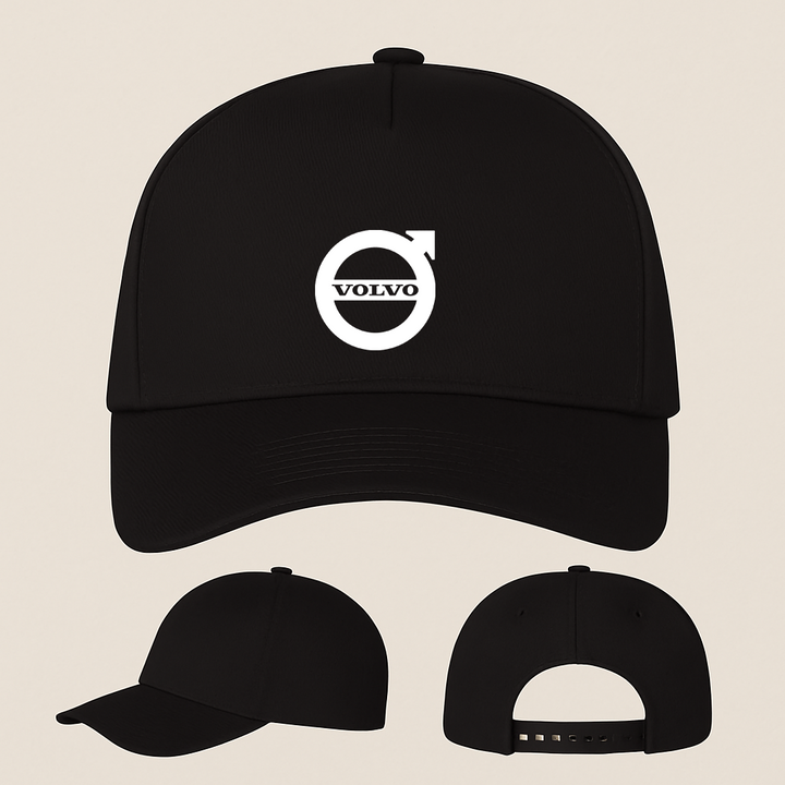 Volvo Car Five Panel Twill Snapback Cap