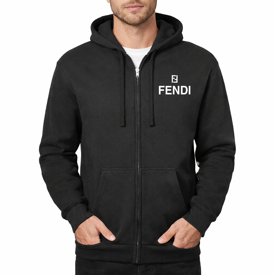 Men's Fendi Zipper Hoodie
