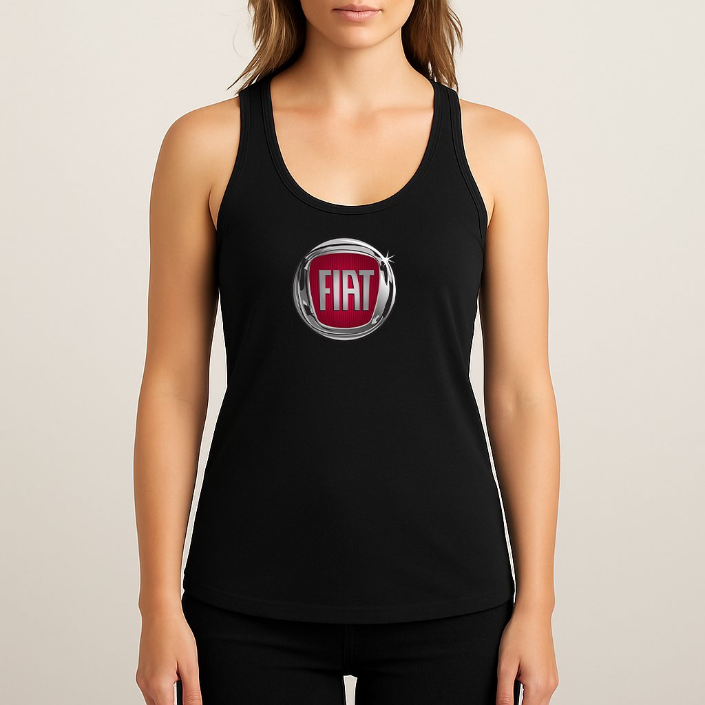 Women's Fiat Car Racerback Tank Top