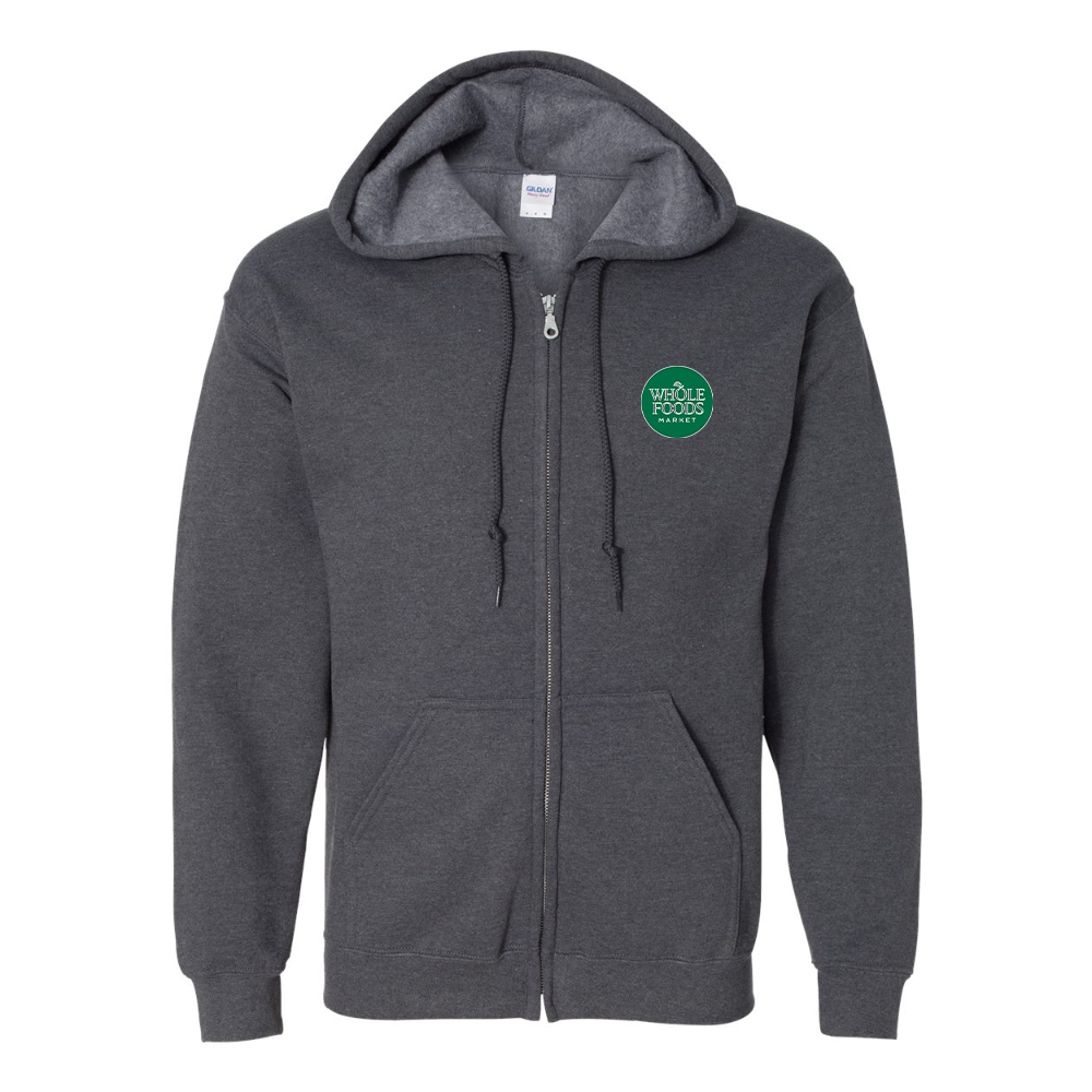 Men's Whole Foods Market  JERZEES NuBlend Full-Zip Hooded Sweatshirt