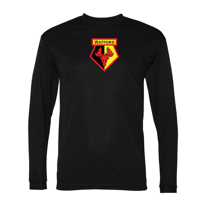 Men's Watford Soccer Performance Long Sleeve T-Shirt